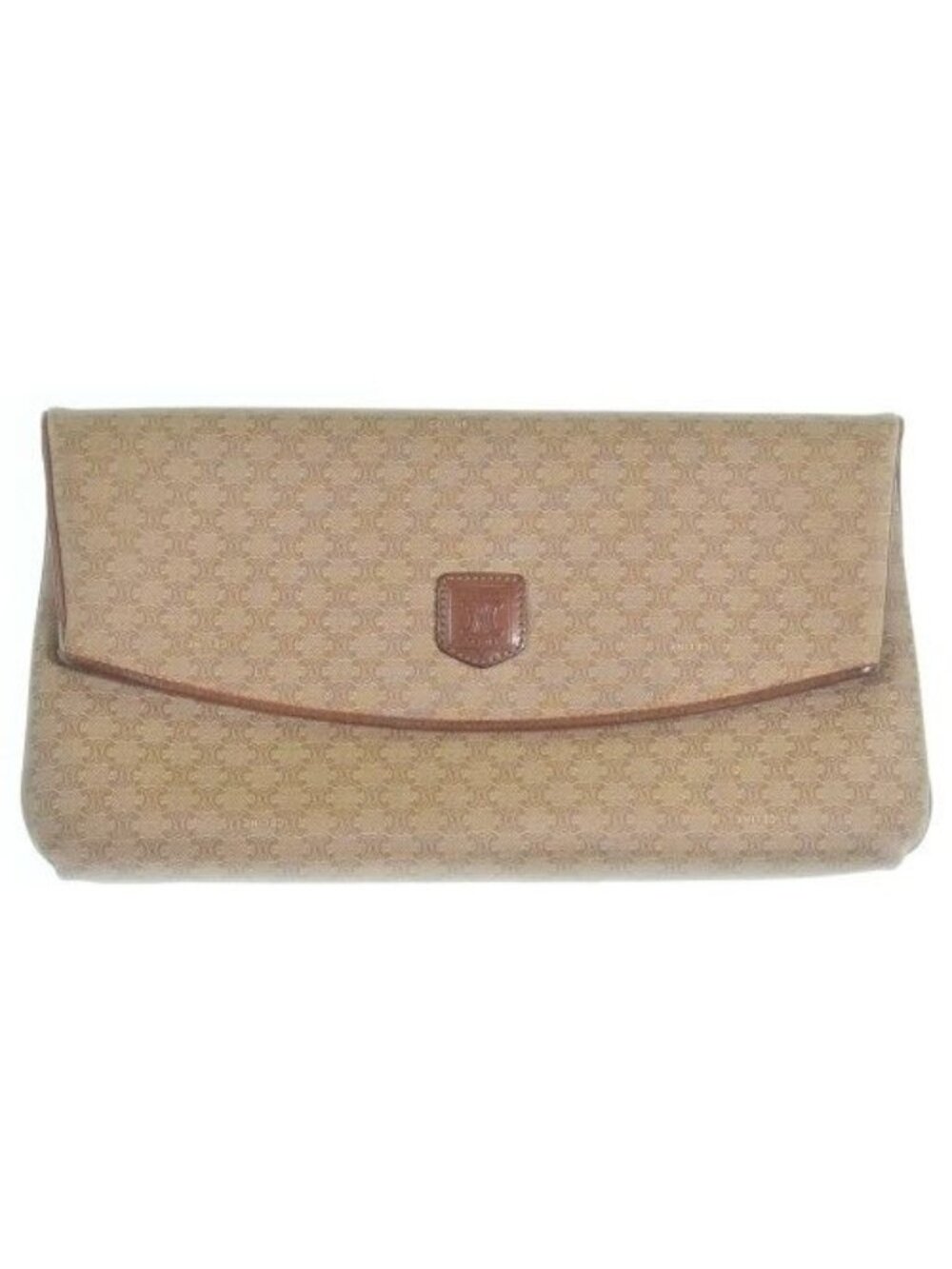 Celine Macadam Pattern Clutch